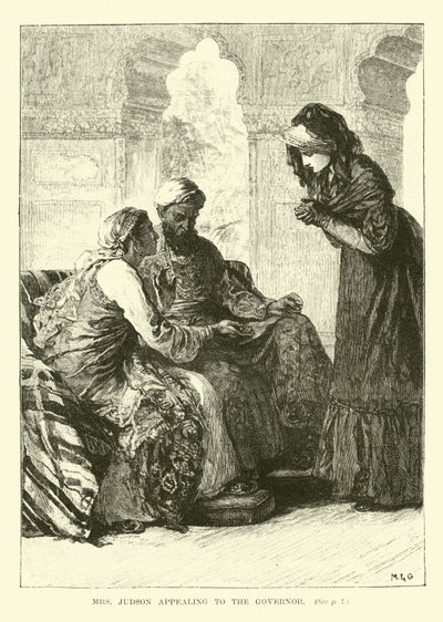 Mme Judson faisant appel au gouverneur - English School