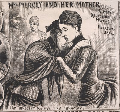 Mrs Piercey and her Mother, Illustrated Police News, 22 novembre 1890 (impression) - English School