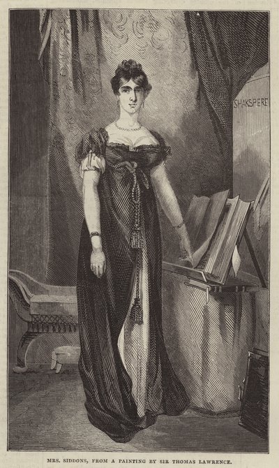 Mme Siddons, d