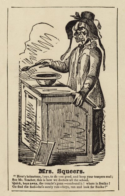 Mme Squeers de Nicholas Nickleby - English School