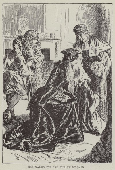 Mme Wadsworth et le prêtre - English School