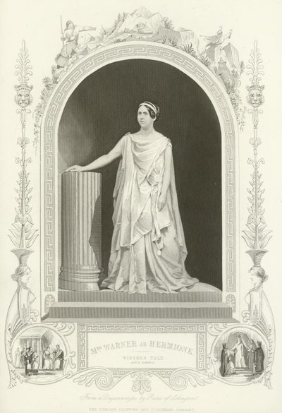 Mme Warner comme Hermione, Le Conte d