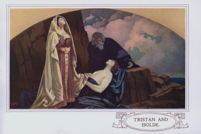 Murales dans le restaurant Peter Robinson : Tristan et Isolde - English School