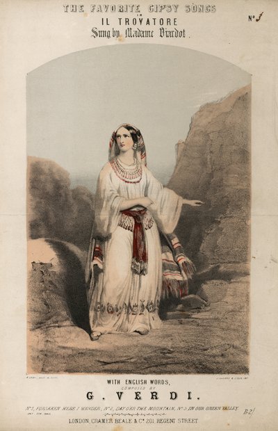 Partition musicale avec les chansons gitanes préférées d