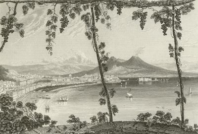 Naples, vue de l