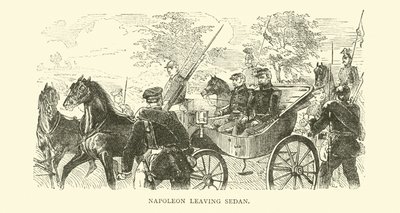 Napoléon quittant Sedan, septembre 1870 - English School