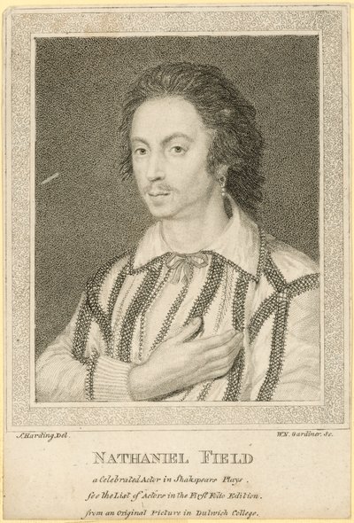 Nathaniel Field, un acteur célèbre dans les pièces de Shakespeare - English School