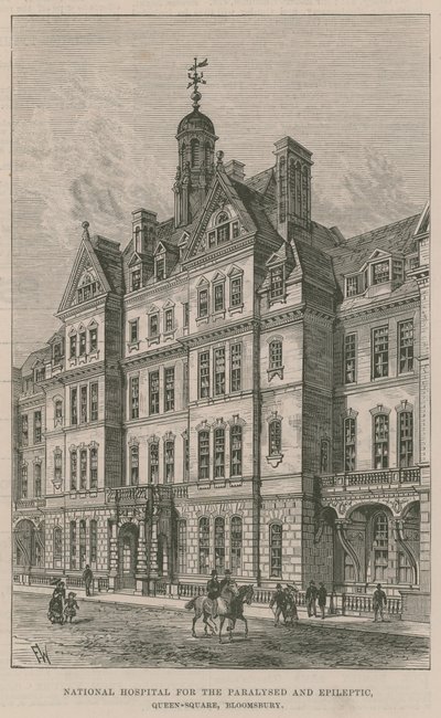 Hôpital National pour les Paralysés et Épileptiques, Queen Square, Bloomsbury - English School