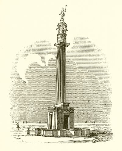 Colonne de Nelson, à Yarmouth - English School