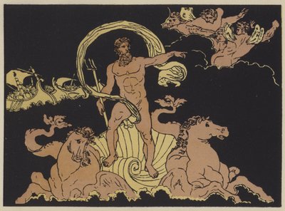 Neptune calmant les vagues - English School