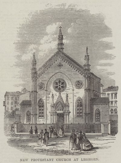 Nouvelle église protestante à Livourne - English School