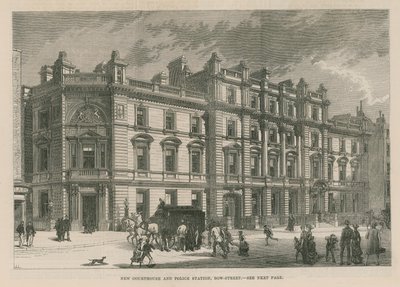 Nouveau palais de justice et poste de police sur Bow Street - English School