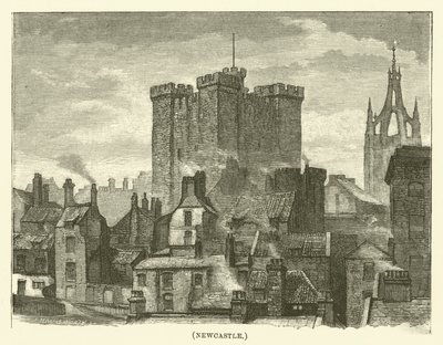 Newcastle (gravure) - English School