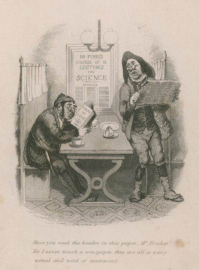 Les journaux sont tous si vénaux et dépourvus de sentiment - English School