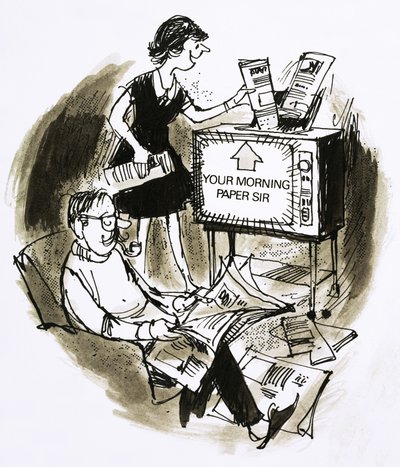 Journaux via télévision - English School