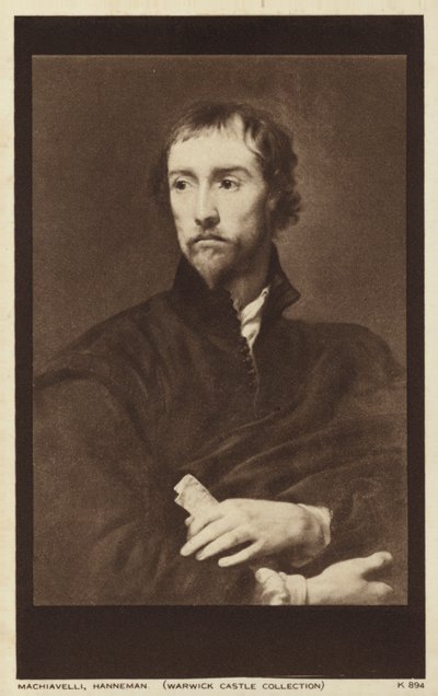 Niccolò Machiavelli, diplomate, politicien, philosophe et écrivain italien - English School