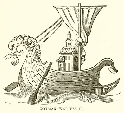 Navire de guerre normand - English School