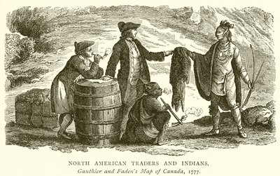 Commerçants nord-américains et Indiens - English School