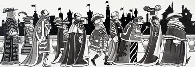 Illustration de comptine - English School