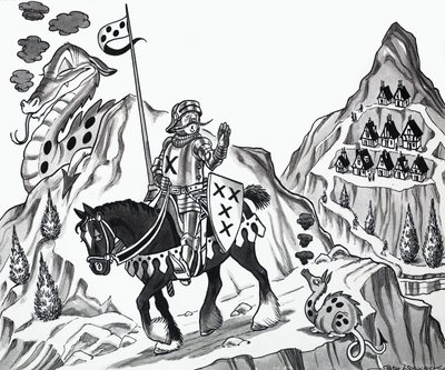 Illustration de comptine - English School