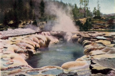 Geyser Oblong, parc de Yellowstone - English School