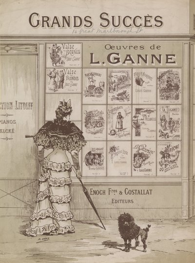 Œuvres de L. Gannes - English School