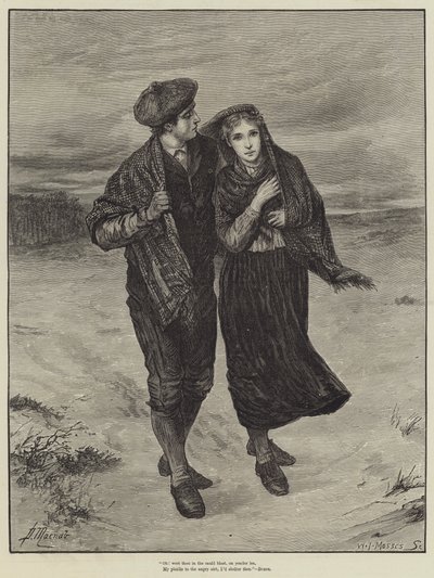Oh! étais-tu dans le froid glacial, sur cette lande là-bas - English School
