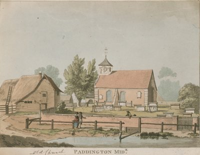 Vieille Église, Paddington, Middlesex - English School