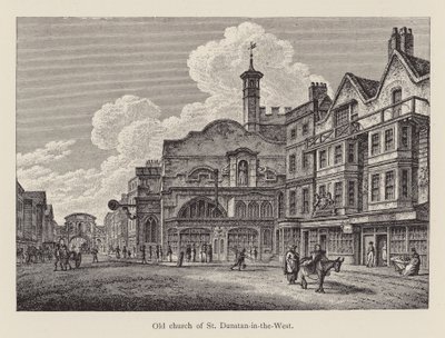 Ancienne église de St Dunstan-in-the-West - English School
