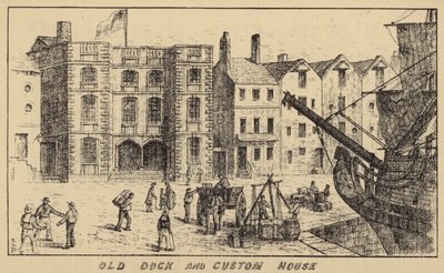 Ancien quai et douane - English School