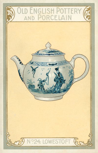 Vieille poterie et porcelaine anglaises : Lowestoft - English School
