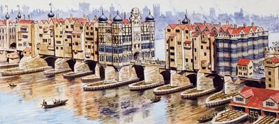 Vieux pont de Londres - English School