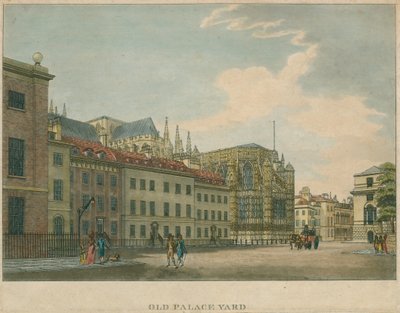 Old Palace Yard, Abbaye de Westminster, Londres - English School