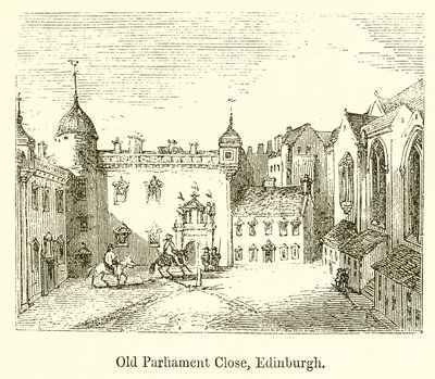 Ancien Parlement Close, Édimbourg - English School