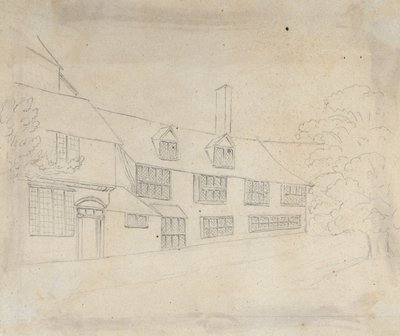 Old Pied Bull, Islington (arrière) - English School