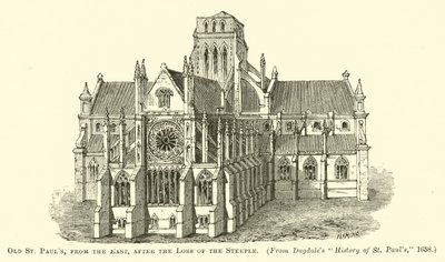 Ancienne cathédrale Saint-Paul, vue de l