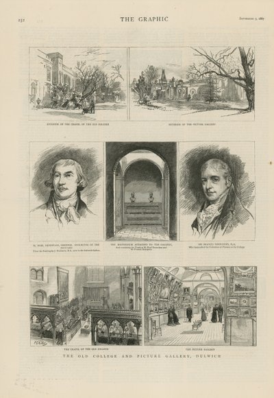 Ancien collège et galerie de tableaux à Dulwich - English School