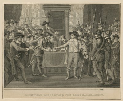 Oliver Cromwell dissout le Long Parlement - English School