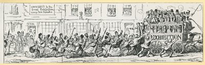 Omnibus pour la Grande Exposition toutes les dix minutes - English School