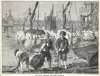 Sur la Tamise à marée basse - English School