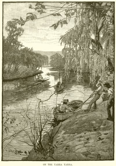 Sur le Yarra Yarra - English School