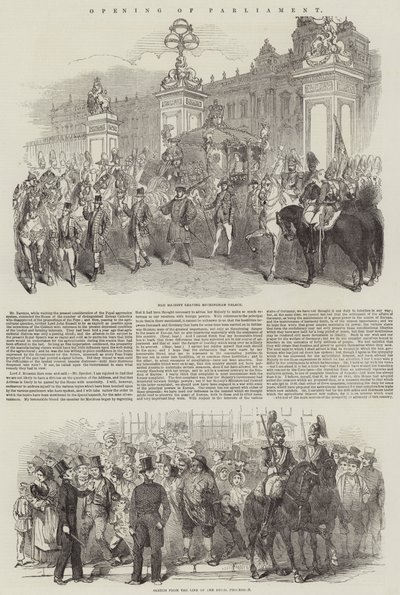 Ouverture du Parlement - English School