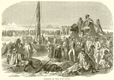 Ouverture du canal de Suez - English School