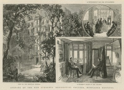 Inauguration du nouveau Collège Résidentiel des Étudiants, Hôpital de Middlesex - English School
