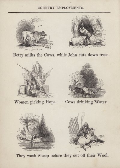 Page du Primer de la petite Mary - English School