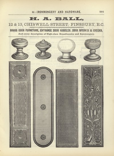 Page du Compendium des architectes, géomètres et ingénieurs 1892 - English School