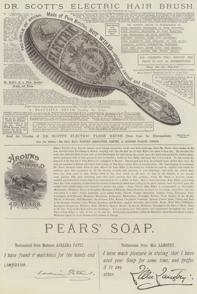 Page de publicités - English School