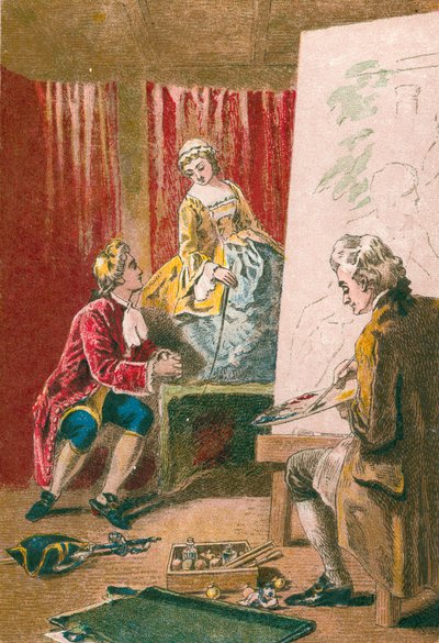 Peindre le portrait de famille - English School