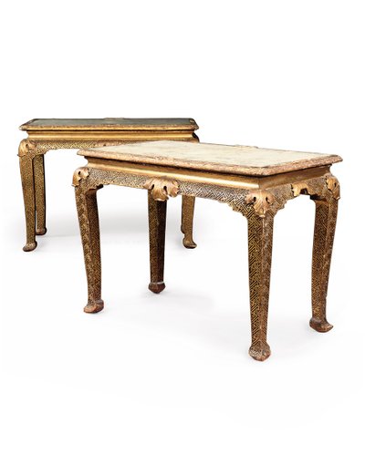 Paire de tables de George II, vers 1730-40 - English School