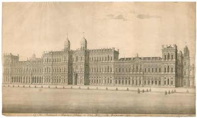 Palais de Whitehall. Publié en 1748 - English School
